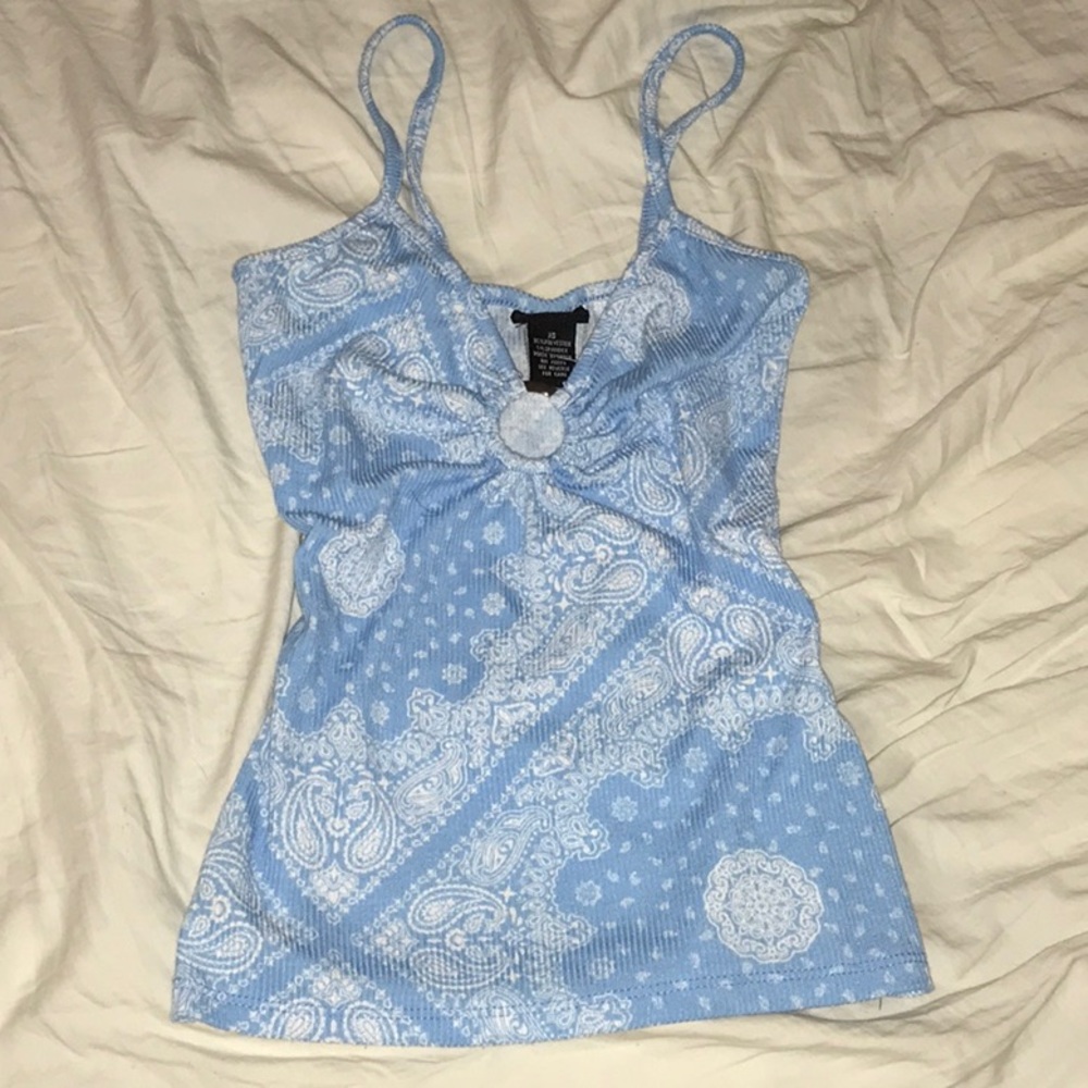 Flower Pattern Crop top